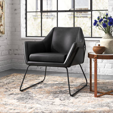 Trent Austin Design Newson Faux Leather Accent Chair Reviews